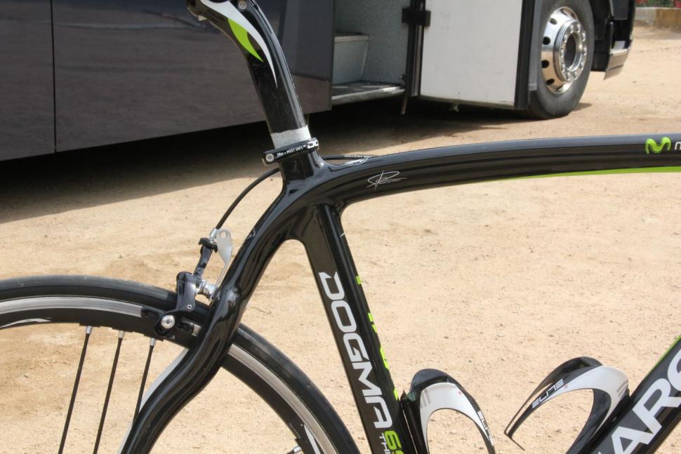 Tour Tech 2013 Movistar s Pinarello Dogma 65.1 Think 2 video